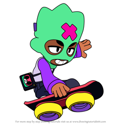 How to Draw Ollie from Brawl Stars