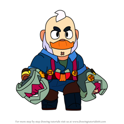 How to Draw Sam from Brawl Stars