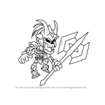 How to Draw Azoth from Brawlhalla