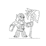 How to Draw Xull from Brawlhalla