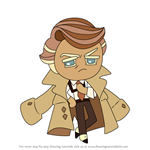 How to Draw Almond Cookie from Cookie Run Kingdom