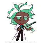 How to Draw Mint Choco Cookie from Cookie Run Kingdom