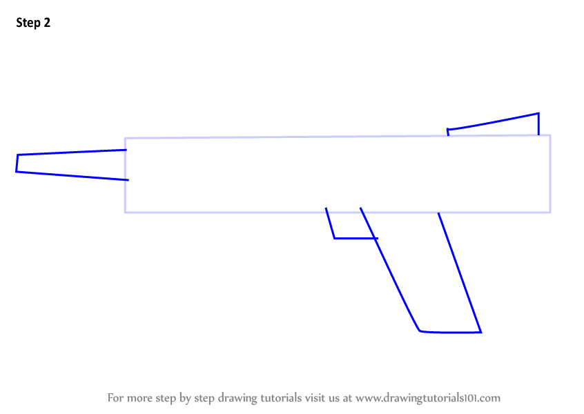How to Draw MAG-7 from Counter Strike (Counter Strike) Step by Step ...