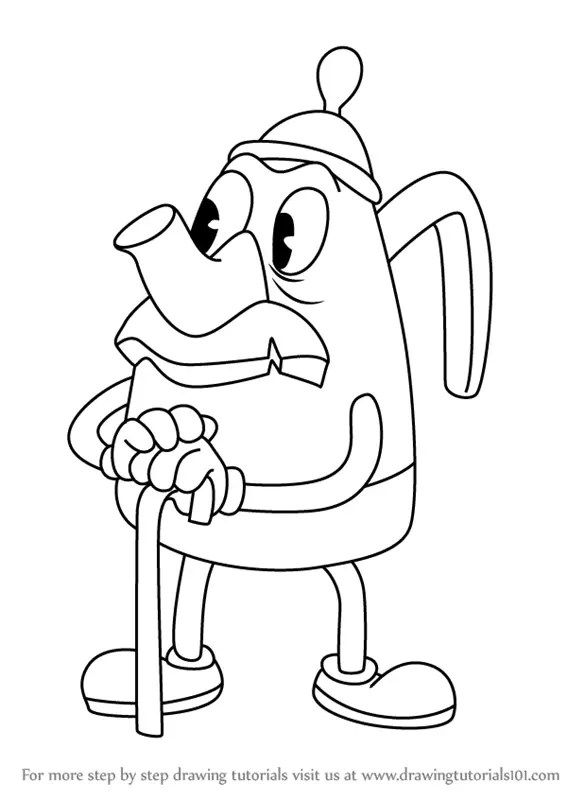 Cuphead All Bosses Coloring Pages : In the story, the main characters