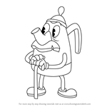 How to Draw Elder Kettle from Cuphead