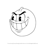 How to Draw Goopy Le Grande from Cuphead