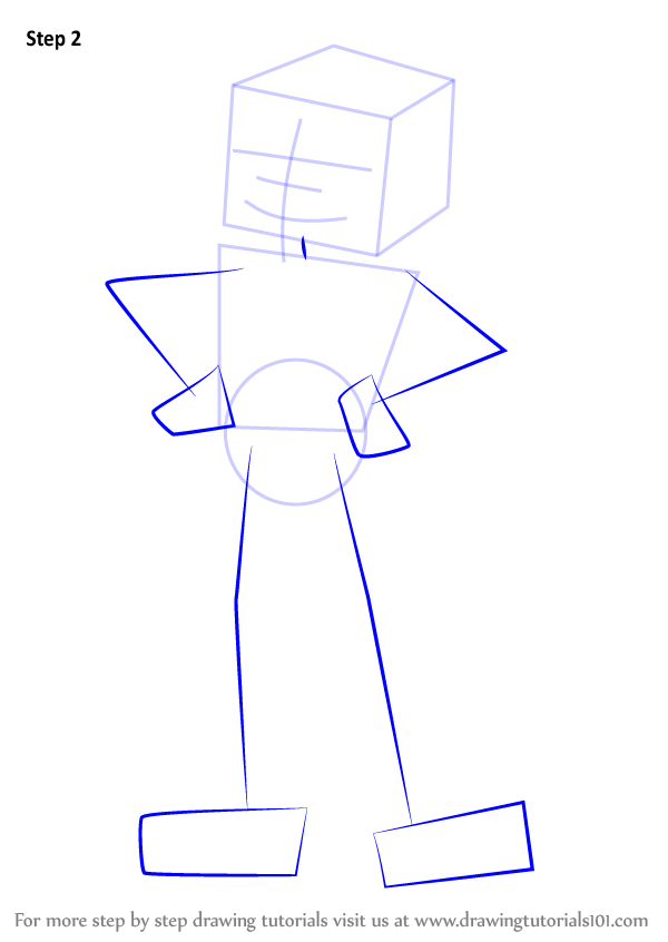 How to Draw King Dice from Cuphead (Cuphead) Step by Step