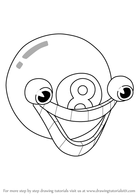 Learn How to Draw Mangosteen from Cuphead (Cuphead) Step by Step