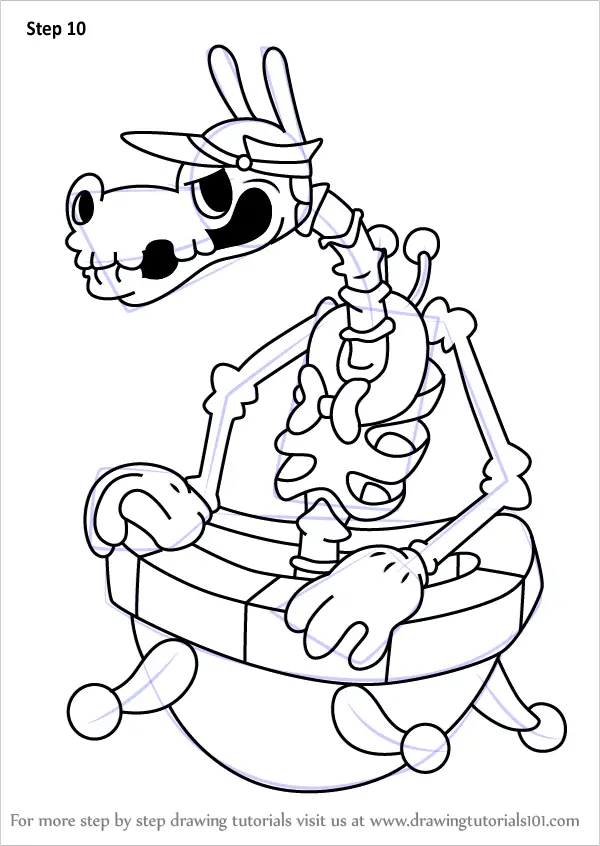 √ Boss Cuphead Coloring Page - Loudlyeccentric: 31 Cuphead Bosses