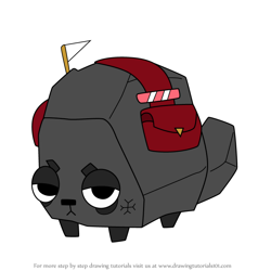 How to Draw Coal from Dandy's World