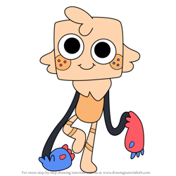 How to Draw Goob from Dandy's World