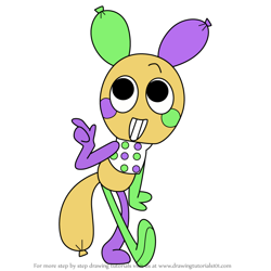 How to Draw Looey from Dandy's World