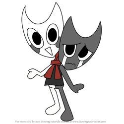 How to Draw Razzle & Dazzle from Dandy's World