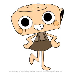How to Draw Shelly Fossilian from Dandy's World