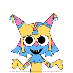 How to Draw Yatta from Dandy's World