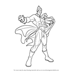 How to Draw Demitri Maximoff from Darkstalkers