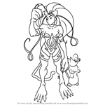 How to Draw Felicia from Darkstalkers