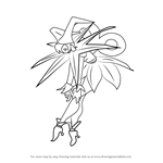 How to Draw Marionette from Darkstalkers