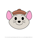 How to Draw Bernard from Disney Emoji Blitz