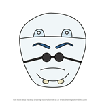 How to Draw Dr. Finkelstein from Disney Emoji Blitz