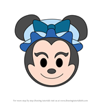 How to Draw Emily Cratchit Minnie from Disney Emoji Blitz