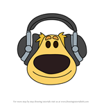 How to Draw Headphones Dug from Disney Emoji Blitz