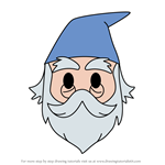 How to Draw Merlin from Disney Emoji Blitz