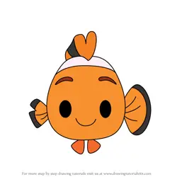 How to Draw Nemo from Disney Emoji Blitz