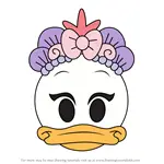 How to Draw Seashell Daisy from Disney Emoji Blitz