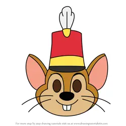How to Draw Timothy Mouse from Disney Emoji Blitz