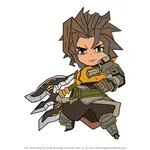 How to Draw Ranzal from Dragalia Lost