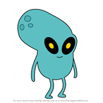 How to Draw Alien from Dumb Ways To Die