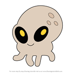 How to Draw Baby Aliens from Dumb Ways To Die