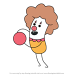 How to Draw Clown from Dumb Ways To Die