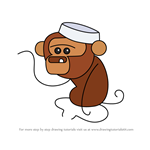 How to Draw Monkey from Dumb Ways To Die