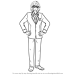 How to Draw Tsumugi Aoba from Ensemble Stars