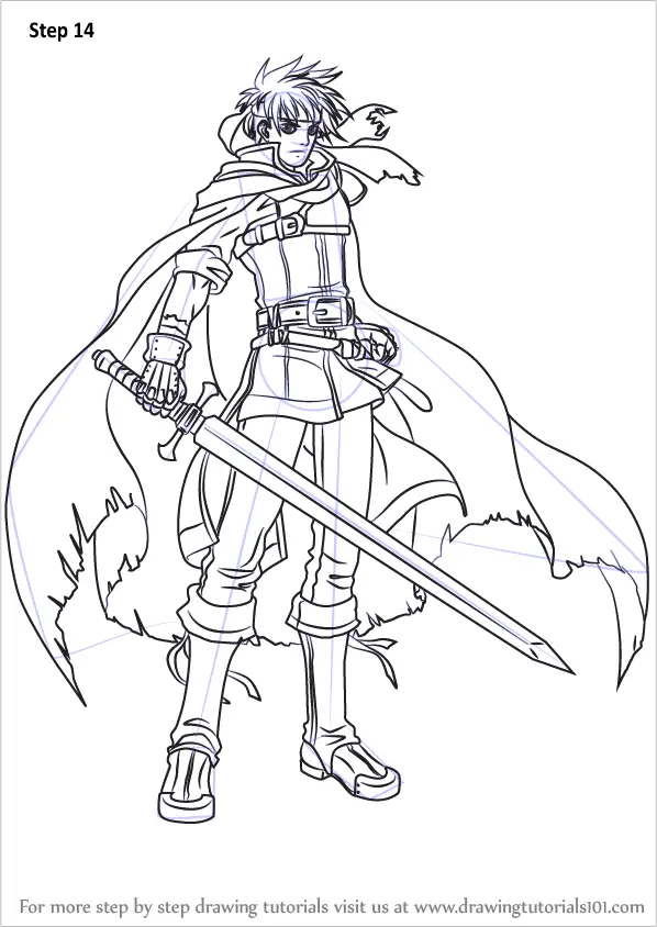Learn How to Draw Ike from Fire Emblem - Radiant Dawn (Fire Emblem