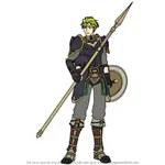 How to Draw Aran from Fire Emblem