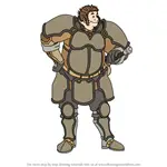 How to Draw Brom from Fire Emblem