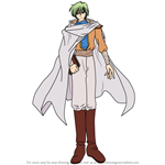 How to Draw Ced from Fire Emblem