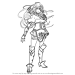 How to Draw Clarisse from Fire Emblem