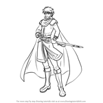 How to Draw Eliwood from Fire Emblem