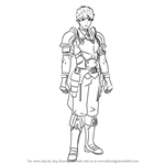 How to Draw Lukas from Fire Emblem