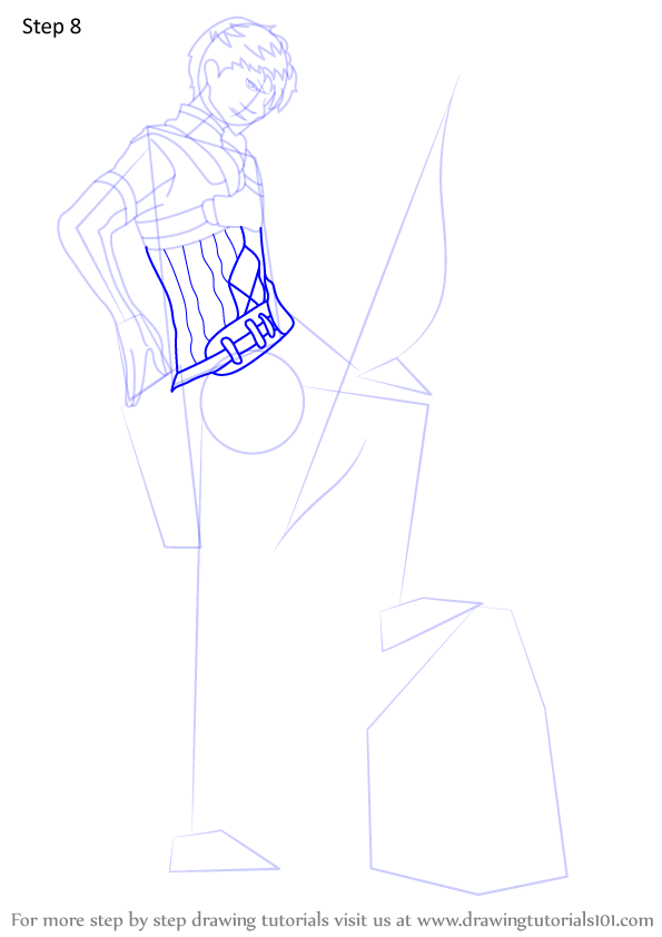 How to Draw Python from Fire Emblem (Fire Emblem) Step by Step ...