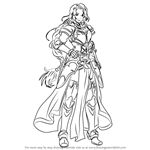 How to Draw Titania from Fire Emblem