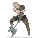 How to Draw Vaike from Fire Emblem