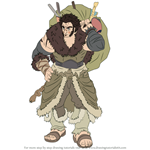 How to Draw Ymir from Fire Emblem