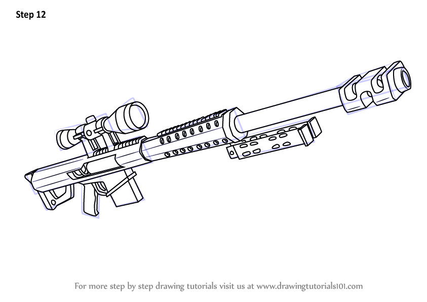 Featured image of post How To Draw A Sniper Step By Step Stay tooned for more tutorials