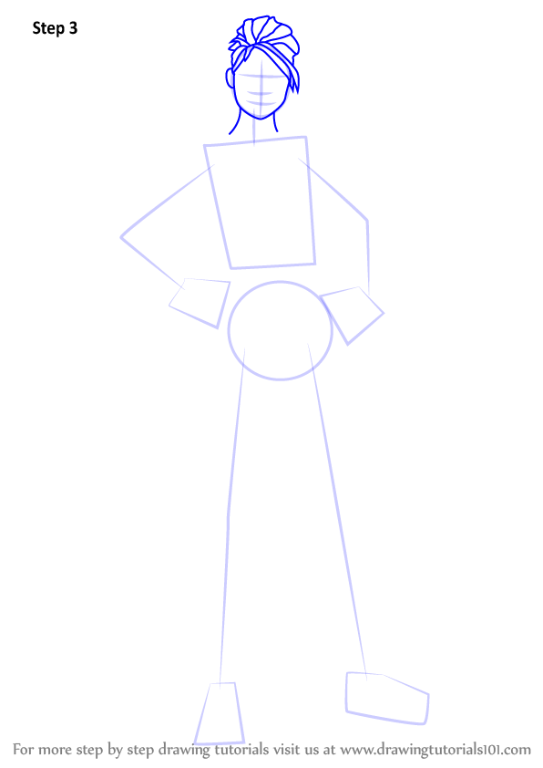 bunny step to how draw step by How (Fortnite Fortnite from Learn Draw Scout to Jungle