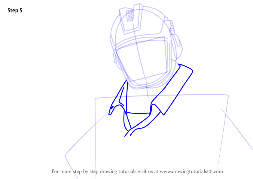 Learn How to Draw Mega BASE Kyle from Fortnite (Fortnite) Step by Step